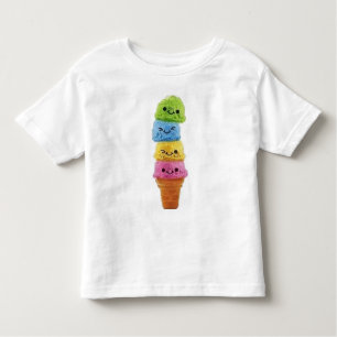 Camiseta Infantil sorvete