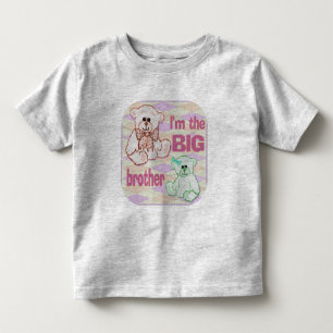 Camiseta Infantil Sou o Grande Irmão