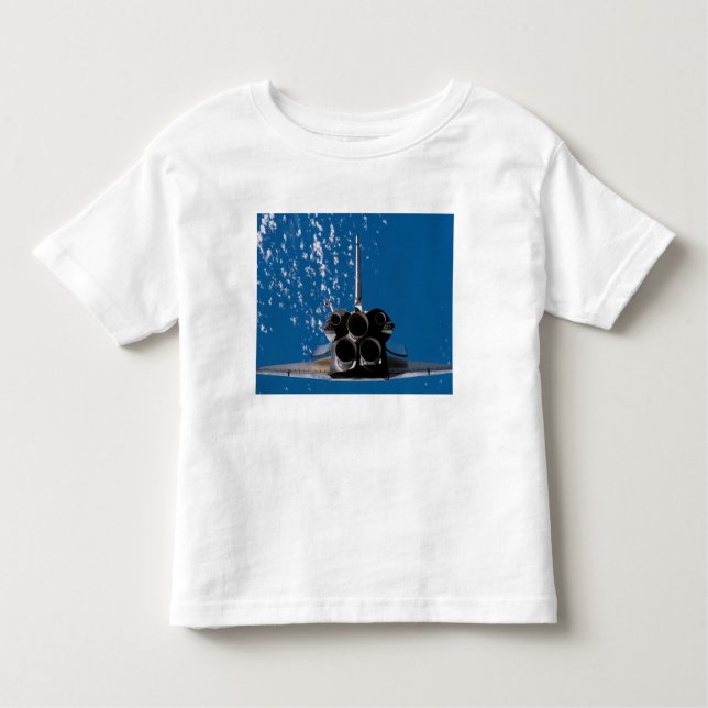 Camiseta Infantil Space Shuttle Atlantis (Frente)