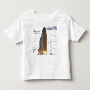 Camiseta Infantil Space Shuttle Atlantis levanta 16
