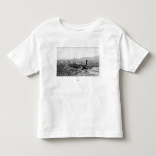 Camiseta Infantil Springfield, OU moinhos da opinião da cidade e da