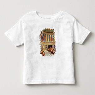 Camiseta Infantil St John Chrysostom exilado pela imperatriz Eudoxia