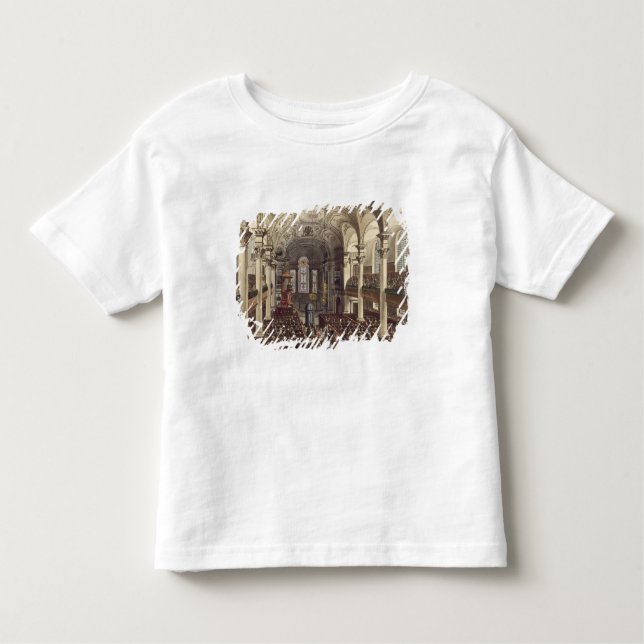 Camiseta Infantil St Martins nos campos, 'do Microc de Ackermann (Frente)