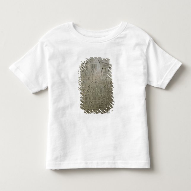 Camiseta Infantil Stela que comemora o enterro dos Apis (Frente)