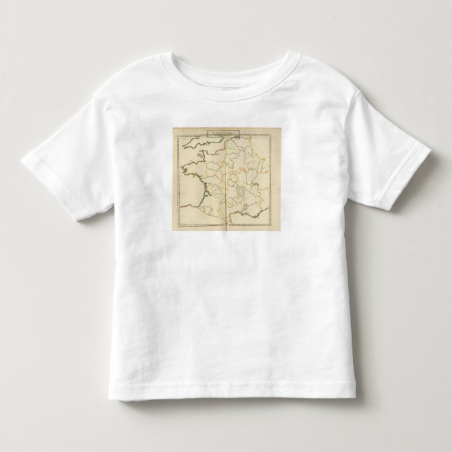 Camiseta Infantil Subdivisão de France (Frente)