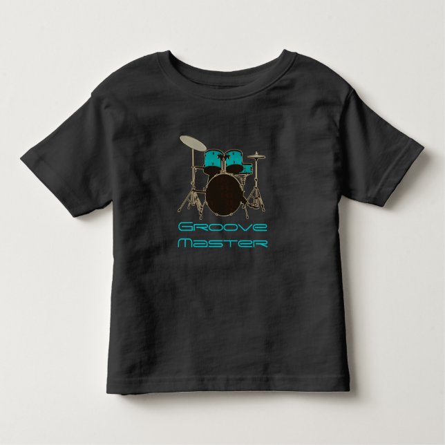Camiseta Infantil Sulque os cilindros do ~ do baterista e o Hoodie (Frente)