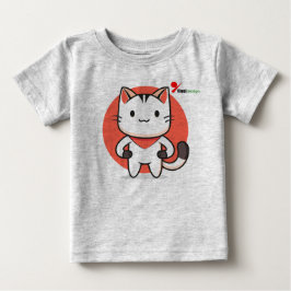 Camiseta Infantil Sweet Cat Baby – Design Adorável