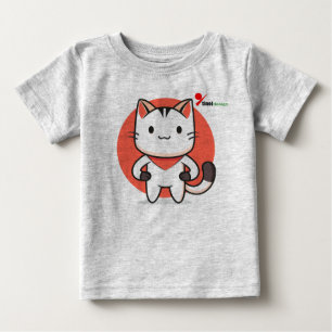 Camiseta Infantil Sweet Cat Baby – Design Adorável