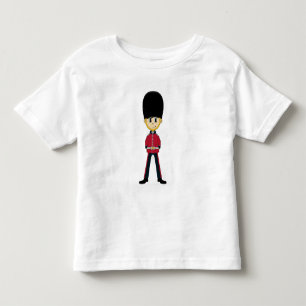 Camiseta Infantil T real britânico da guarda
