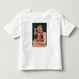 Camiseta Infantil Tampa da urna com uma figura de um guerreiro