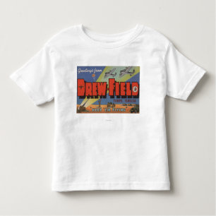 Camiseta Infantil Tampa, Florida - tirou o campo - grande cena da