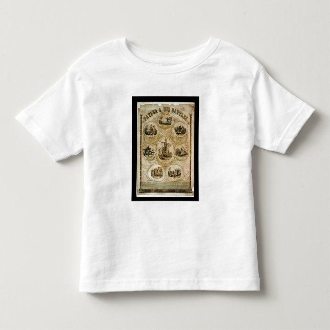 Camiseta Infantil "Taylor e seu exército" (litho) (Frente)