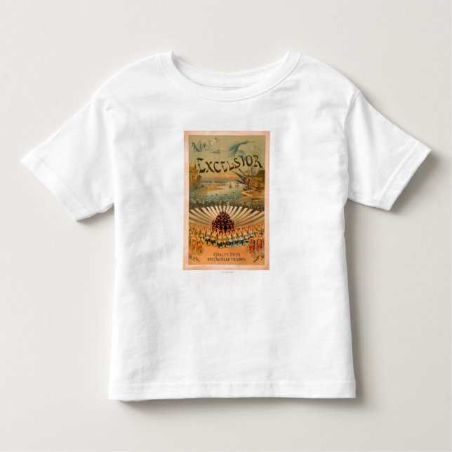 Camiseta Infantil Teatro espectacular de Kiralfy Triumph das (Frente)