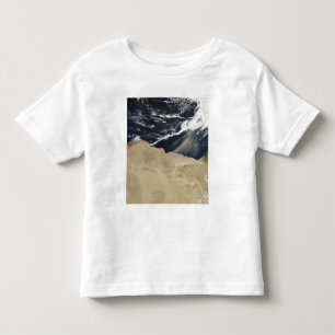 Camiseta Infantil Tempestade da poeira sobre Egipto