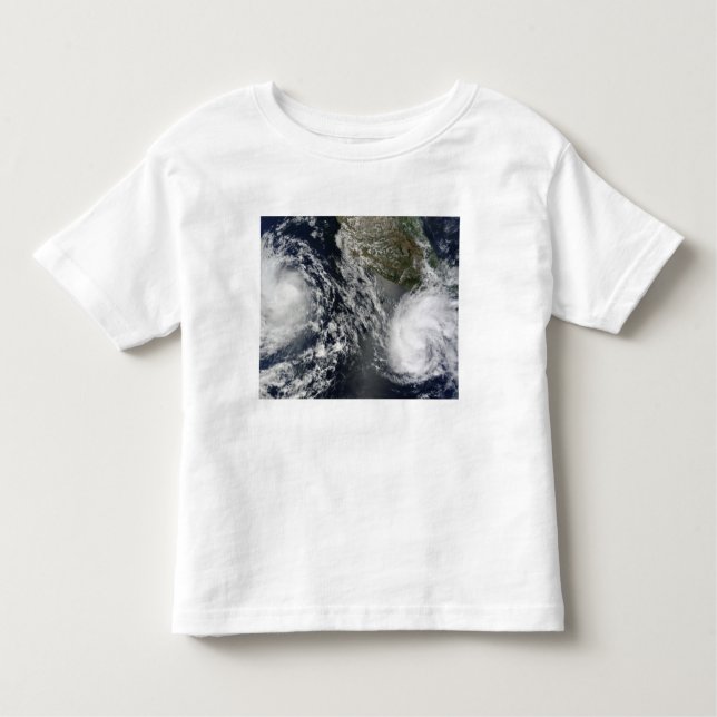 Camiseta Infantil Tempestades Tropicais Blas e Celia (Frente)