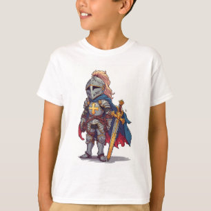 Camiseta infantil Templar Knight Crusader