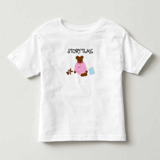 Camiseta Infantil Tempo de Leitura (Frente)