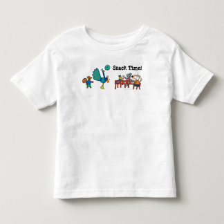 Camiseta Infantil Tempo pré-escolar de Maisy e de petisco dos amigos