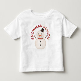 Camiseta Infantil Temporada do Boneco de Neve Kawa