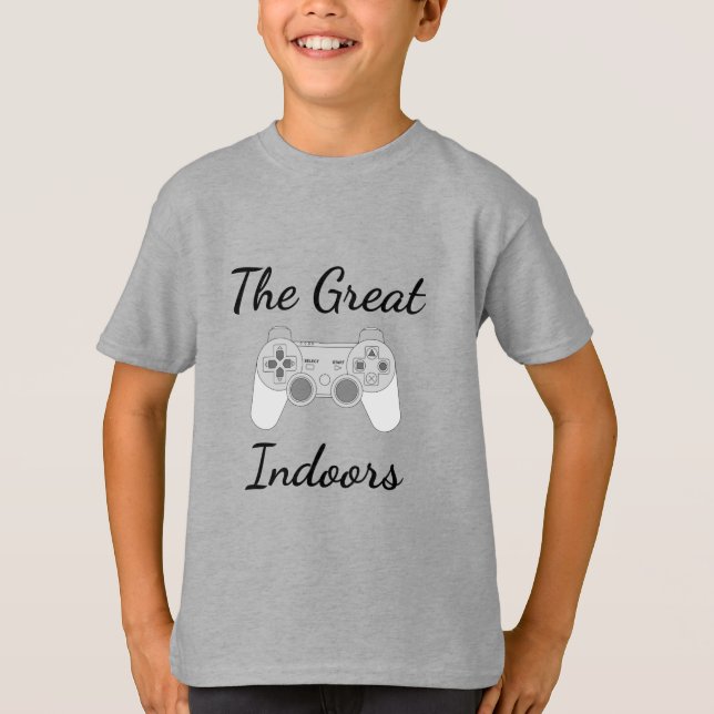 Camiseta Infantil The Great Indoors (Frente)