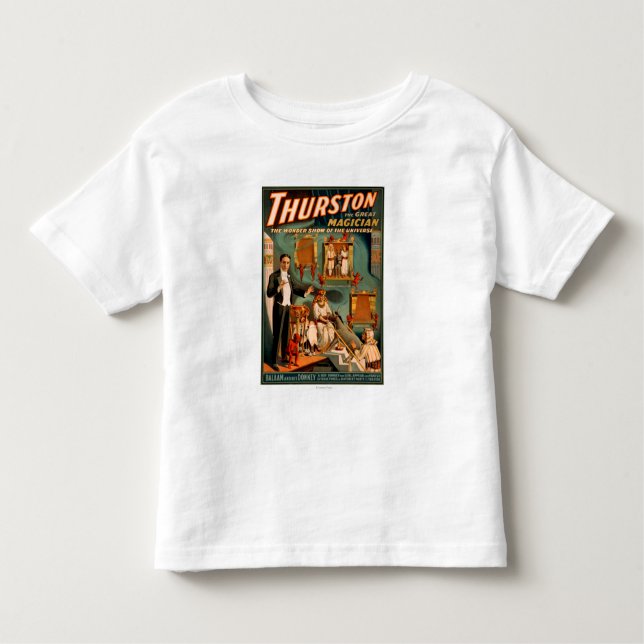 Camiseta Infantil Thurston - os demónios & o asno desaparecem a (Frente)