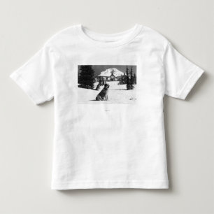 Camiseta Infantil Timberline Lodge e "Lady" o dono