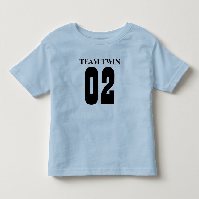 CAMISETA INFANTIL TIME TWIN, 02 (Frente)
