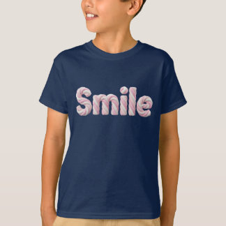 Camiseta Infantil Tipografia Sorriso Twist Marshma