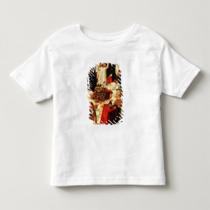 Camiseta Infantil Tomás de Aquino que está sendo recebido no O