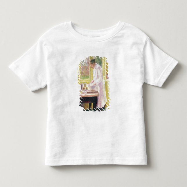 Camiseta Infantil Torta de Apple do fazer (Frente)
