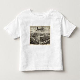 Camiseta Infantil Trabalhos de carruagem da libra Johns, Abilene,