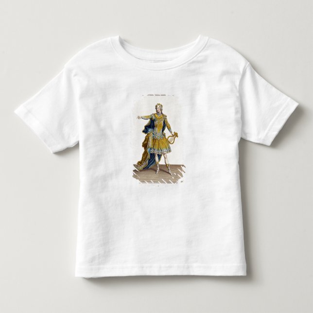 Camiseta Infantil Traje para Apollo na ópera "Phaethon", engrav (Frente)