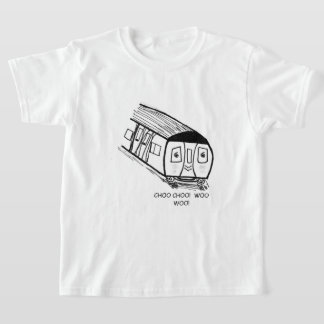 Camiseta Infantil Trem Choo Choo