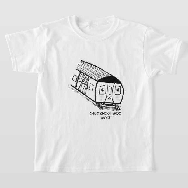 Camiseta Infantil Trem Choo Choo (Postura )