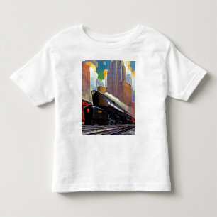 Camiseta Infantil Trem de Pensilvânia pelo desconhecido