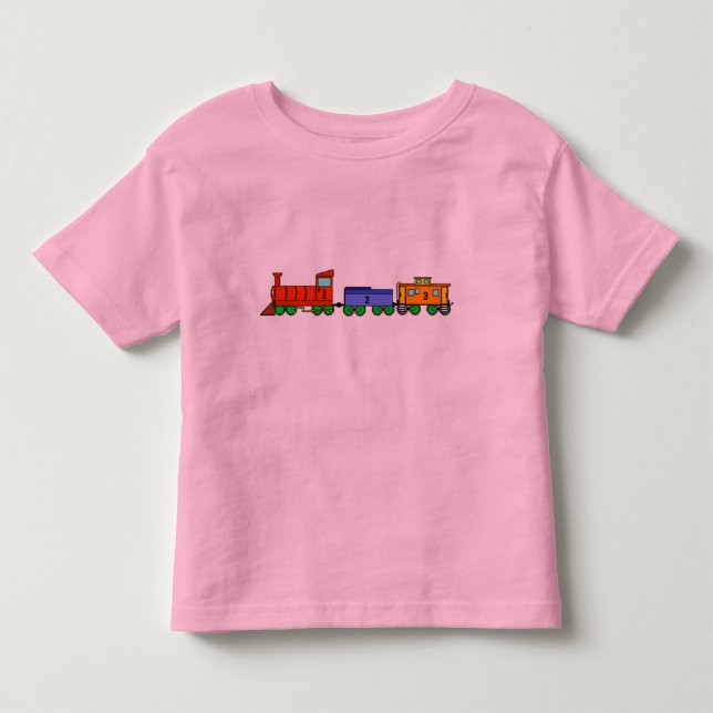 Camiseta Infantil Trem Tshiet de Choo Choo (Frente)
