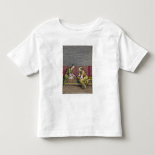 Camiseta Infantil Turcas Meninas, jogando Mangala, século 18 (passag