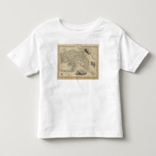 Camiseta Infantil Turquia em Ásia
