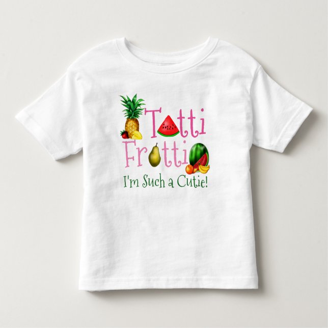 Camiseta Infantil Tutti Frutti (Frente)