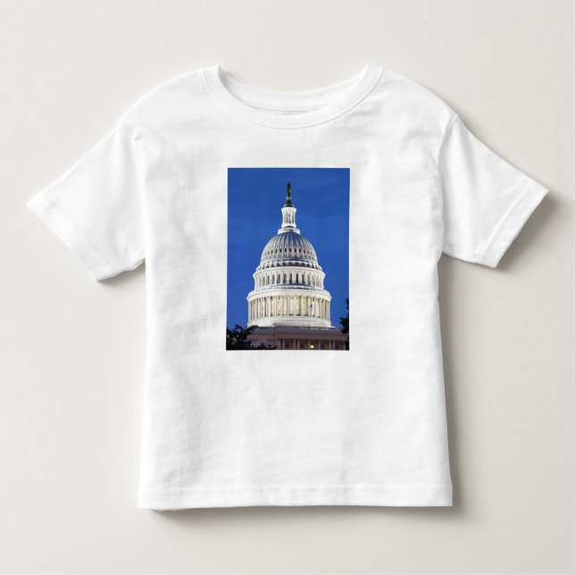 Camiseta Infantil U.S. Abóbada do Capitólio (Frente)