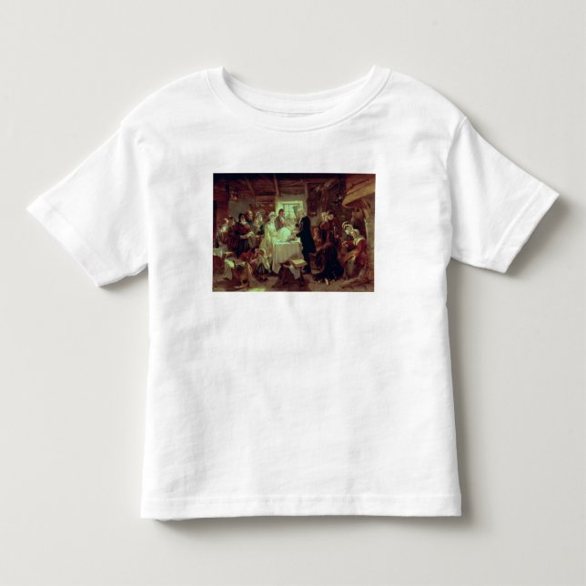 Camiseta Infantil Um batismo escocês (Frente)