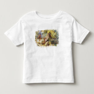 Camiseta Infantil Um esboço para as "guardas florestais que