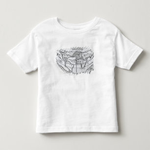 Camiseta Infantil Um mapa geral