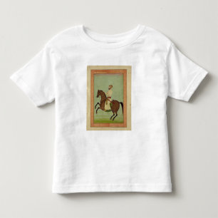 Camiseta Infantil Um nobre de Mughal a cavalo, c.1790, do Larg