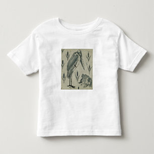 Camiseta Infantil Um pelicano e um sapo na conversação (w/c no