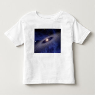 Camiseta Infantil Um sistema solar distante