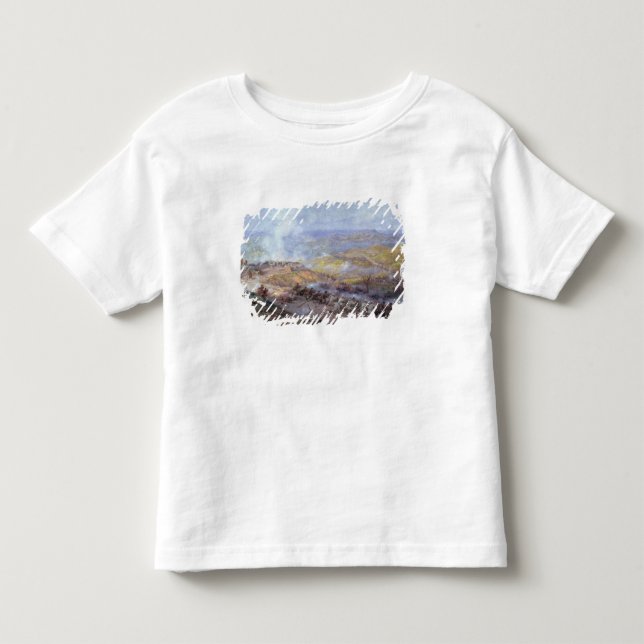 Camiseta Infantil Uma cena da guerra Russo-Turca (Frente)