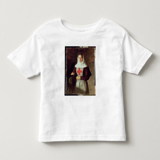 Camiseta Infantil Uma enfermeira, 1886 (Frente)