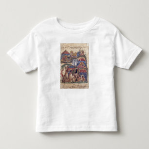 Camiseta Infantil Uma parada da caravana, "do Maqamat" perto