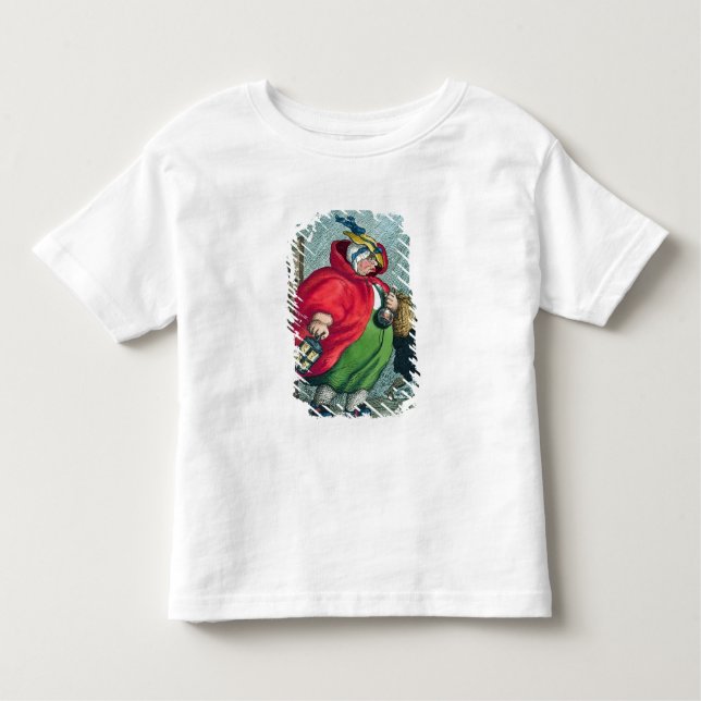 Camiseta Infantil Uma parteira indo a um trabalho de parto, 1811 (Frente)